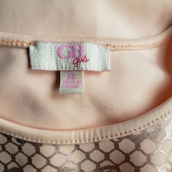 🛍️ Rose Gold Printed Dress - Picture 3 of 3